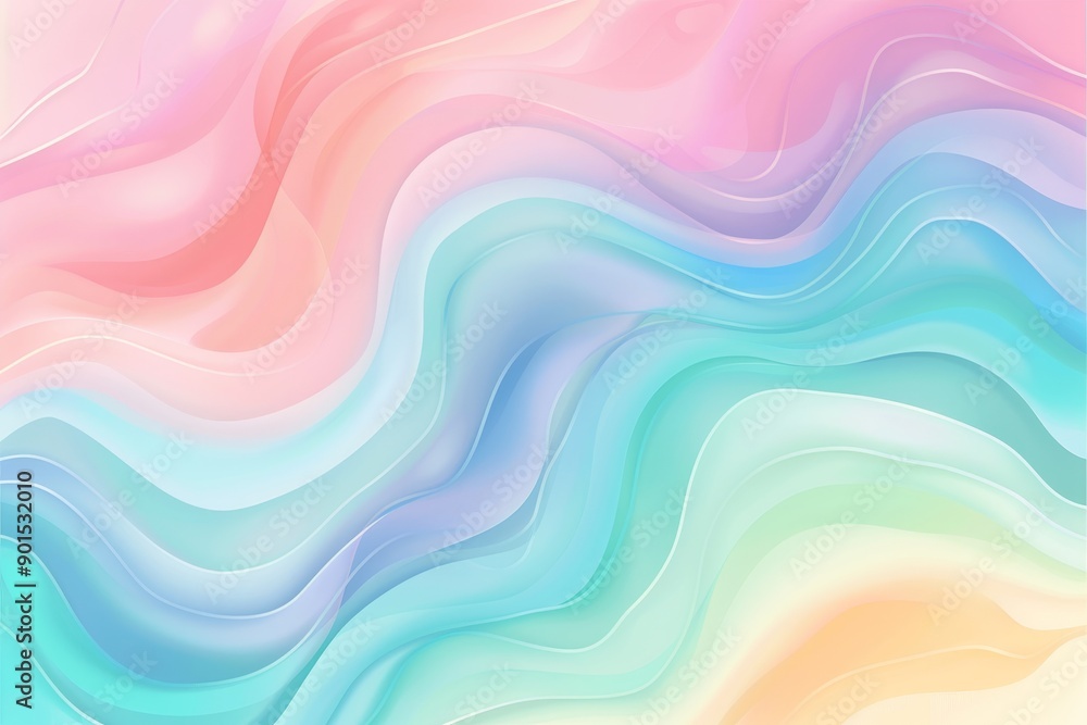 Background with Y2K girly blurred noisy gradient. Holographic poster for wall art, presentations, and landing pages. Modern Iridescent Wallpaper design. Background with Y2K girly blurred noisy gradient. Holographic poster for wall art, presentations, and landing pages. Modern Iridescent Wallpaper design.