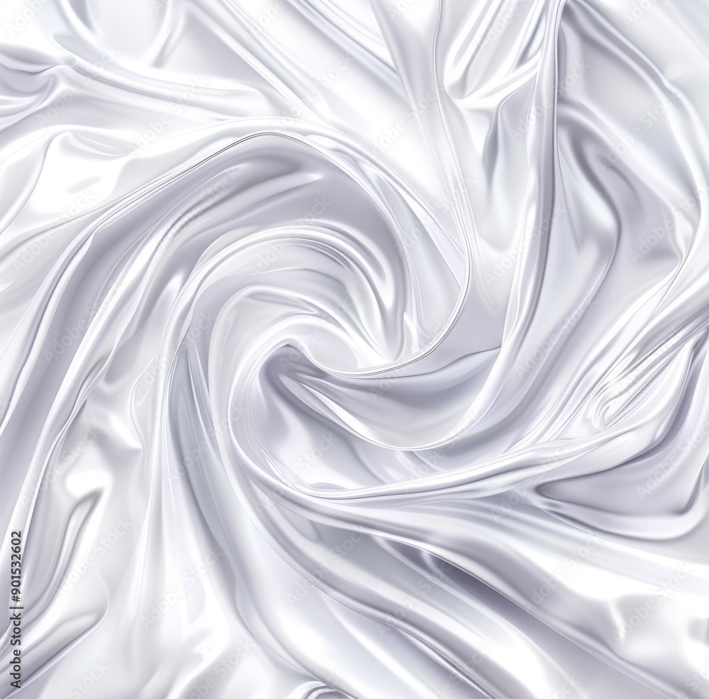 Obraz premium Mockup illustration of shrink crumpled plastic sleeves, vinyl wrap texture overlay effect.