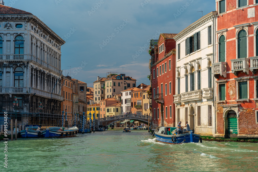 Obraz premium Venice, Italy - June 04, 2024: 