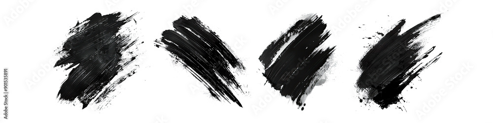 grunge brush stroke, paint art, black paint, hyper realistic highly detailed isolated on transparent background grunge brush stroke, paint art, black paint, hyper realistic highly detailed isolated on transparent background