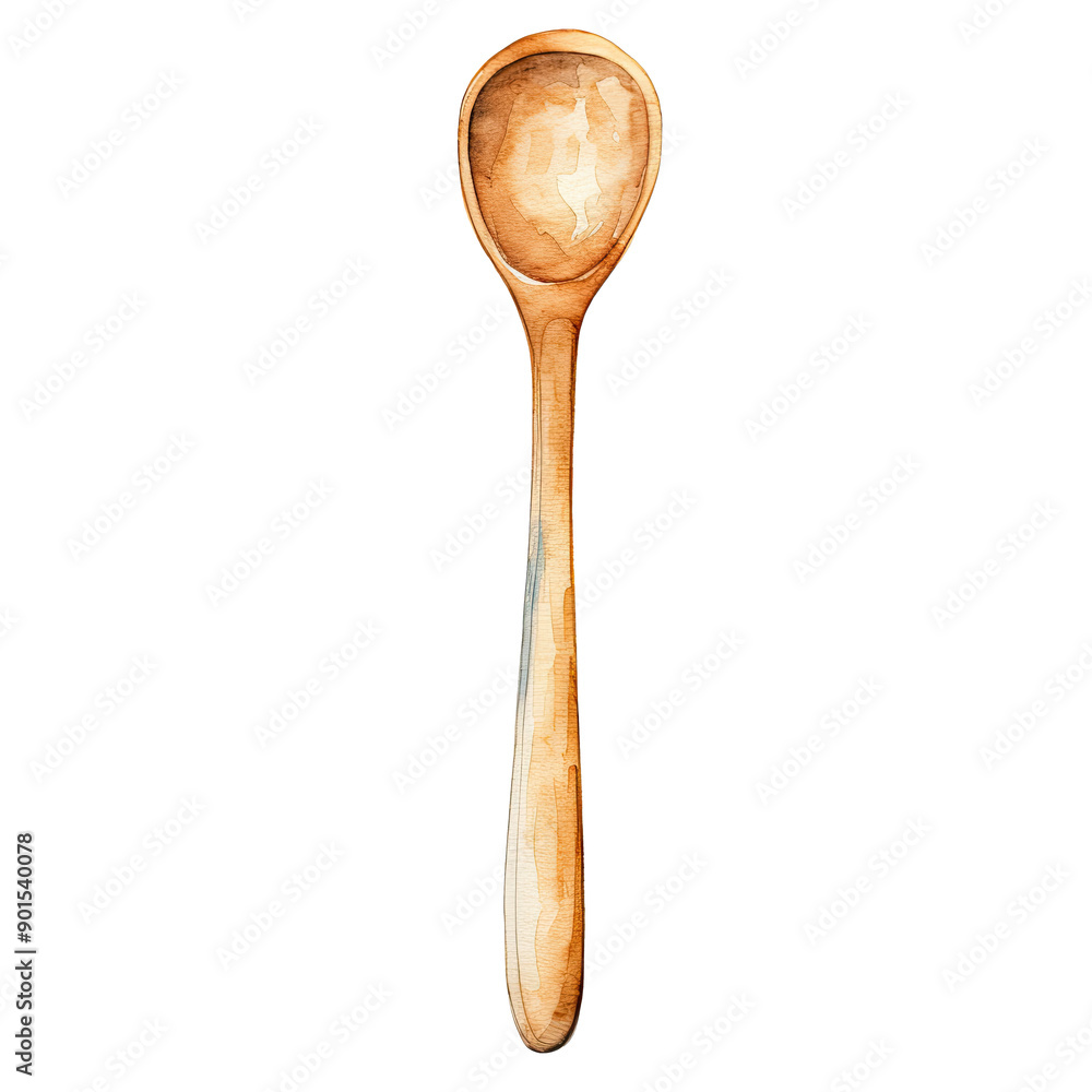 Wooden Spoon Clipart Illustration Wooden Spoon Clipart Illustration