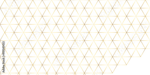 Mondrian style of diagonal square pattern vector. Design geometric tile gold on black background. Modern style of hipster isolated. Monochrome concept. diamond pattern background.