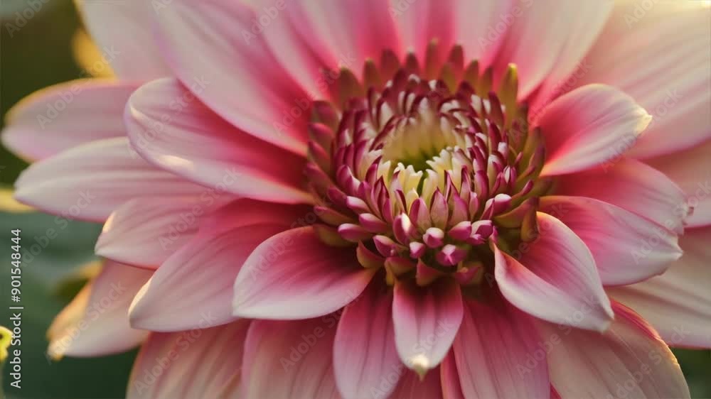 Close-up of a pink dahlia flower Close-up of a pink dahlia flower