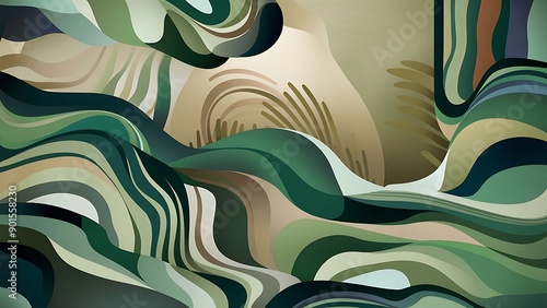 organic lines as abstract wallpaper background design