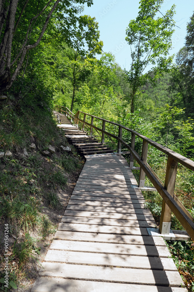 Waterfall. Tatlica waterfalls, Erfelek, Sinop, Turkey Waterfall. Tatlica waterfalls, Erfelek, Sinop, Turkey
