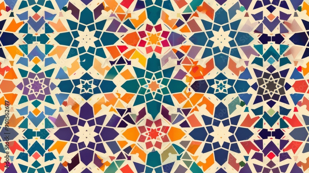 The seamless pattern features geometric shapes, geometric, abstract, repetitive, background designs, seamless, vibrant. The seamless pattern features geometric shapes, geometric, abstract, repetitive, background designs, seamless, vibrant.