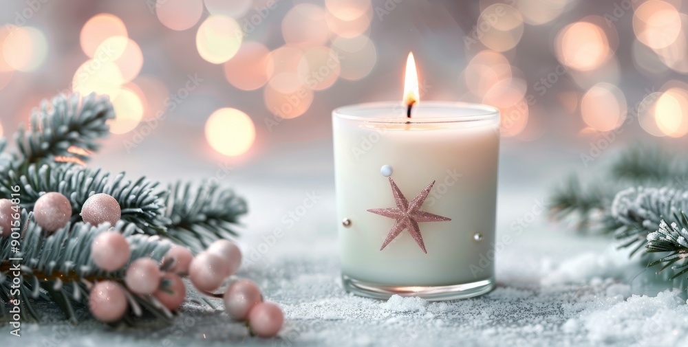 Candlelight in Winter Snow Candlelight in Winter Snow