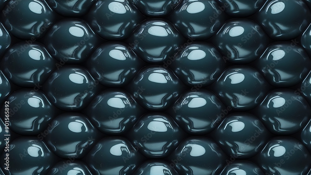 Dark blue metallic bubbles texture background. Dark blue metallic bubbles texture background.