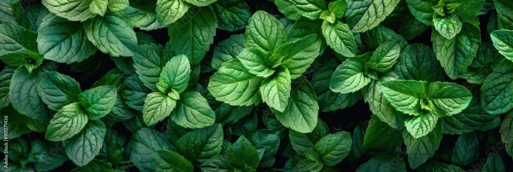 Many fresh peppermint leaves texture background, fragrant spices pattern, Mentha piperita mockup Many fresh peppermint leaves texture background, fragrant spices pattern, Mentha piperita mockup