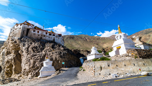 Bardan Monastery or Bardan Gompa is a 17th-century Buddhist monastery, approximately 12 kilometres south of Padum, in Zanskar, Ladakh, India photo