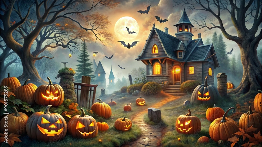 Fototapeta premium Halloween 