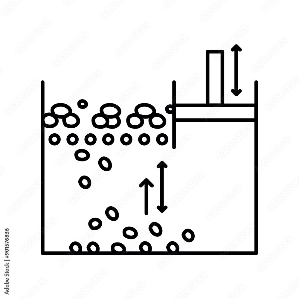 Jigging method line black icon. Sign for web page, mobile app, button, Jigging method line black icon. Sign for web page, mobile app, button,