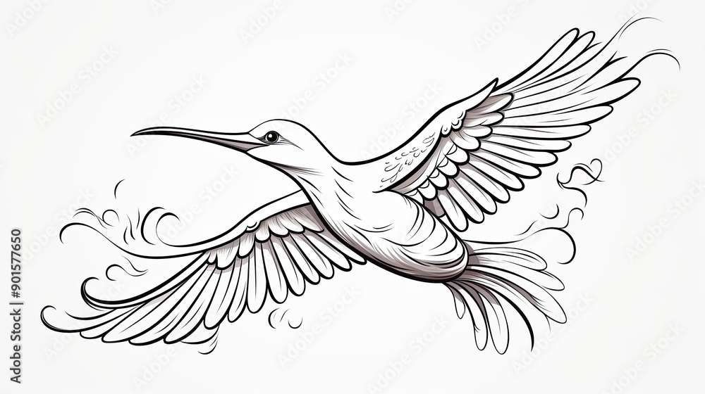 Obraz premium hummingbird