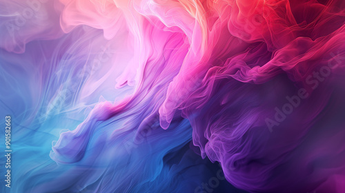 Colorful Abstract Smoke Texture Background for Presentation and Branding