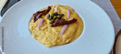 traditional greek fava dish