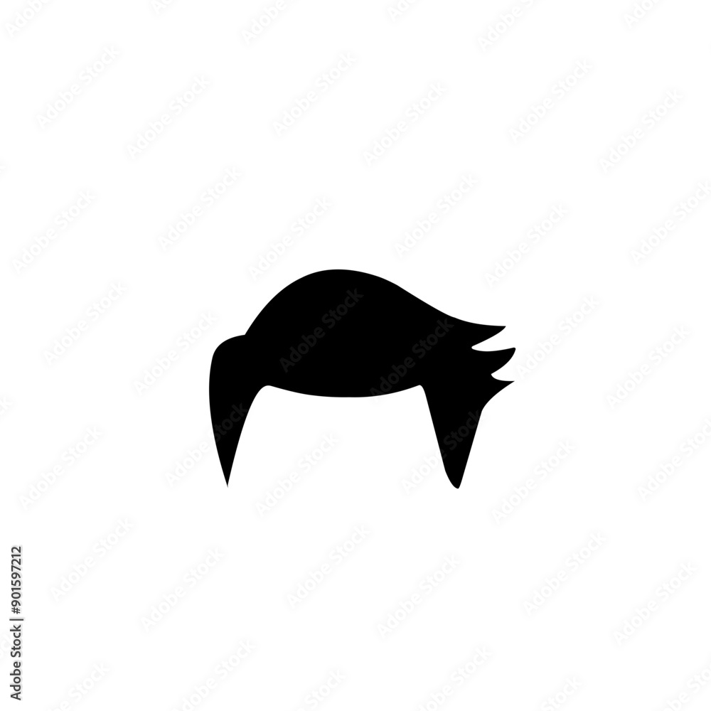 Obraz premium men's hair wigs