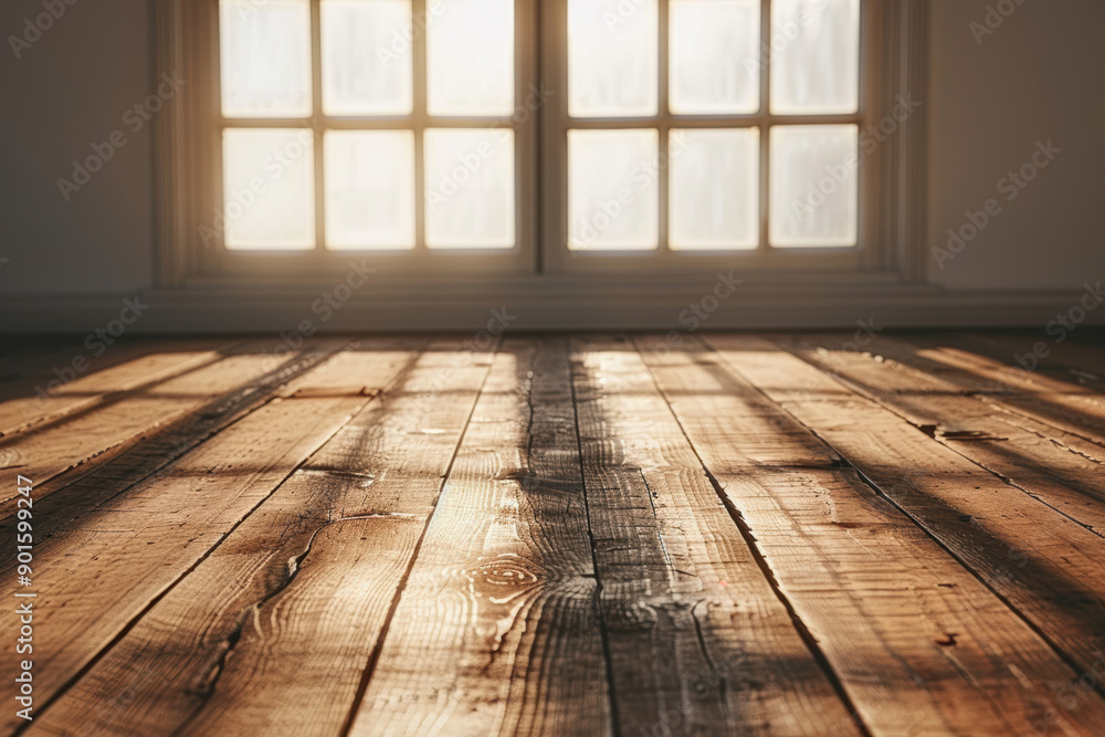 Sunlight streams through windows, casting warm, natural light and shadows onto a wooden floor, creating a peaceful and inviting atmosphere. Sunlight streams through windows, casting warm, natural light and shadows onto a wooden floor, creating a peaceful and inviting atmosphere.