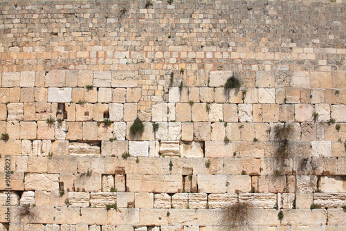 Background of Western wall, Jerusalem Israel