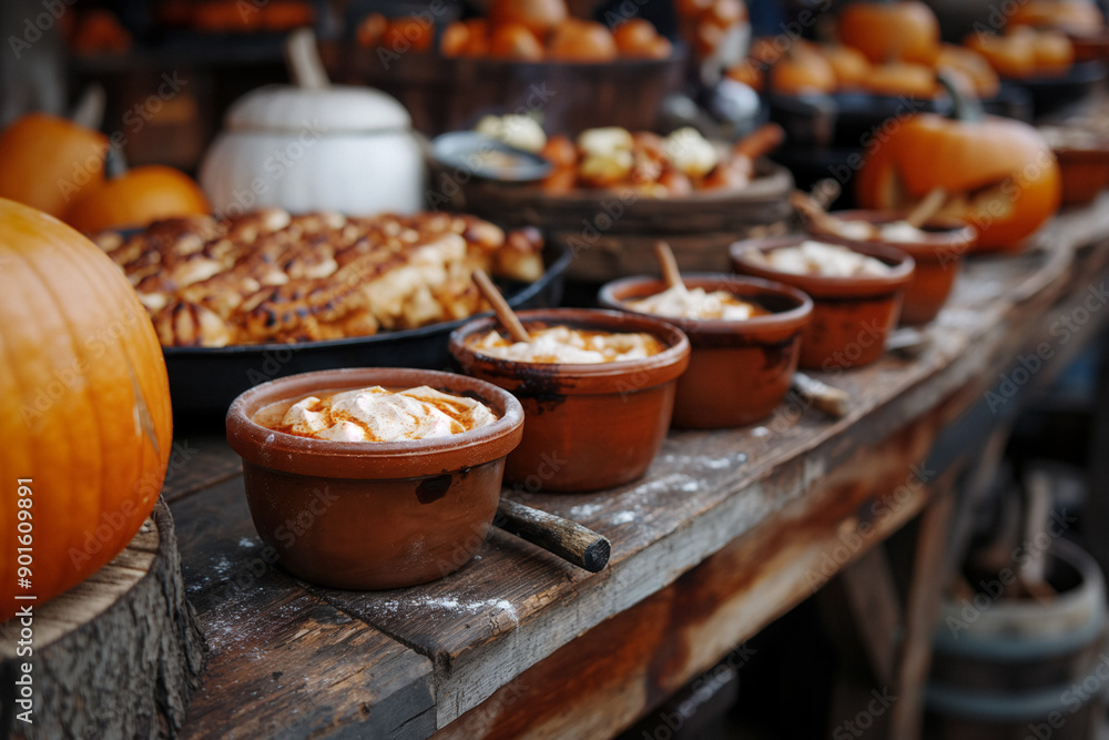 Fototapeta premium Halloween buffet