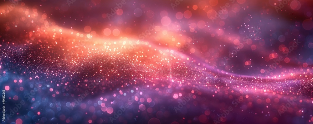 Naklejka premium Abstract bokeh background with soft focus and subtle colors, creating a gentle and soothing effect