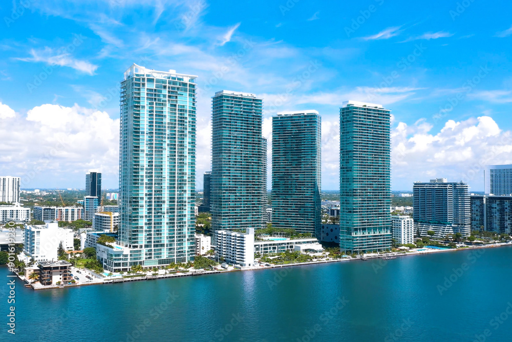 Naklejka premium Miami