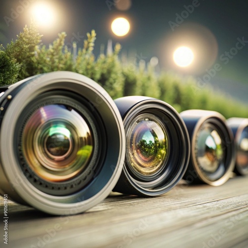 Different Types of camera lenses based on aperture photo