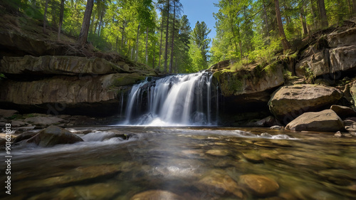 waterfall in the forest