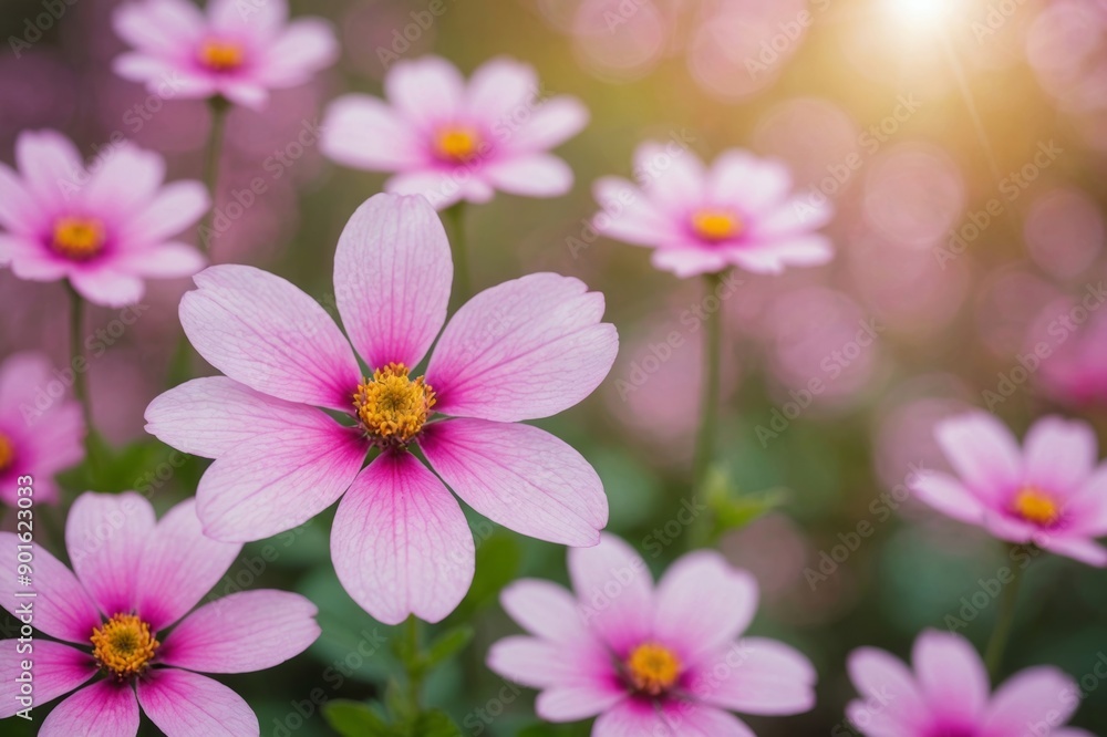 Blur pink flower as a background abstract bokeh background Blur pink flower as a background abstract bokeh background