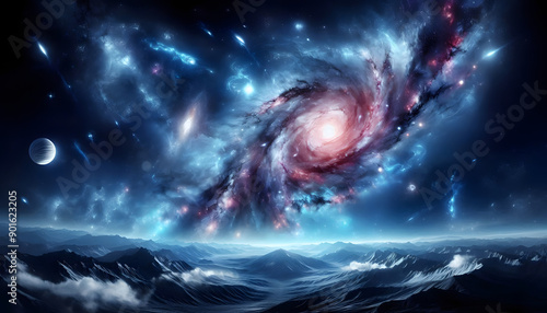 galaxy in space