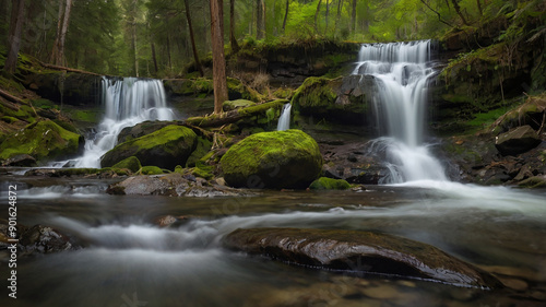 waterfall in the forest