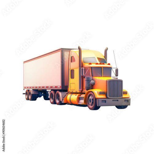 trailer truck icon