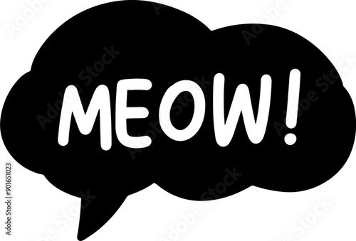 Meow pet dialogue voice icon
