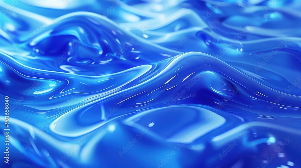 Blue Rhythmic Flow Blue Rhythmic Flow