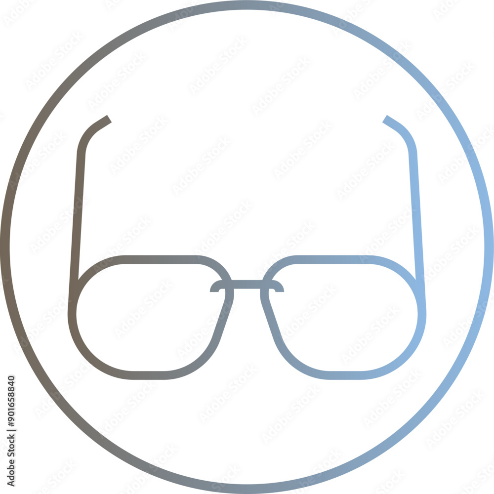 Prescription Glasses icon Design Prescription Glasses icon Design