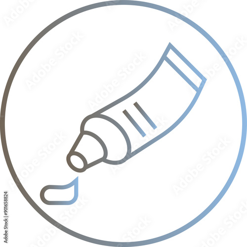 Skin Cream icon Design