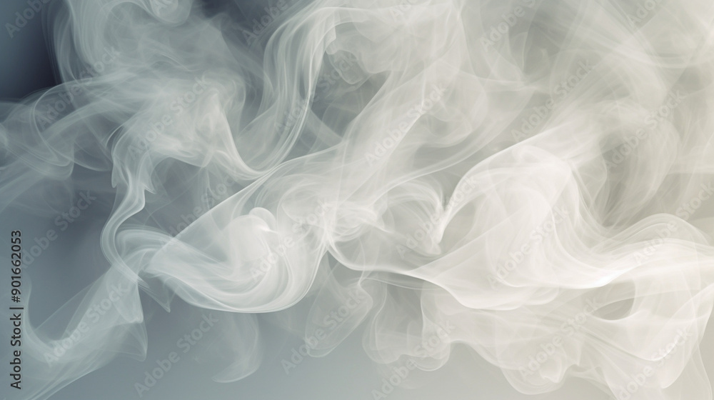 Obraz premium white smoke background