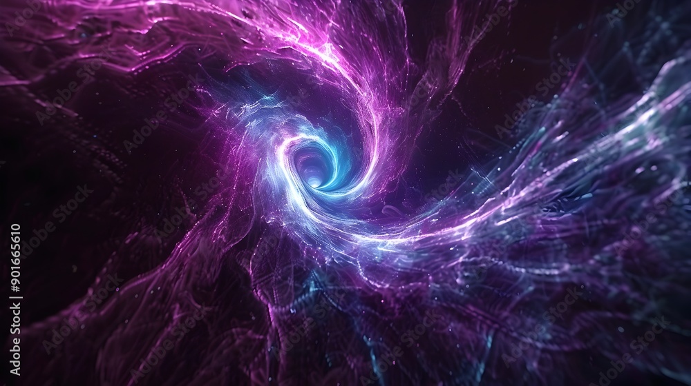 Captivating Holographic 3D Sound Waves Illuminating the Ethereal Void Captivating Holographic 3D Sound Waves Illuminating the Ethereal Void