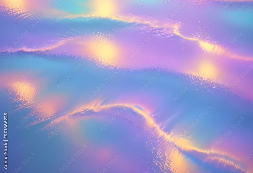 Fototapeta premium Water wave texture colorful texture gradient background