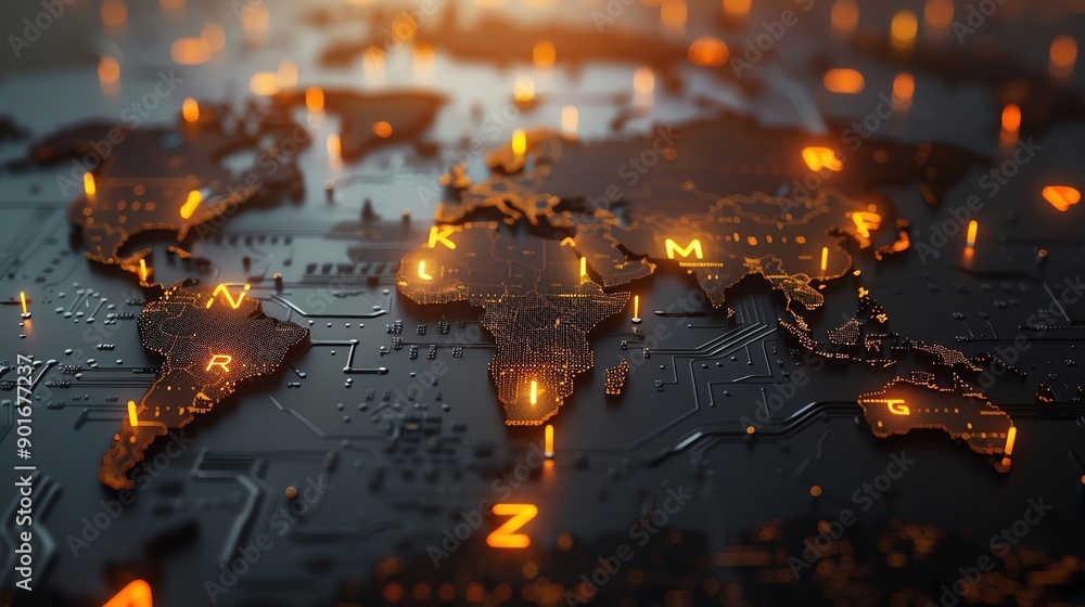 Economic expansion, map with arrows, 3D illustration, growth concept, copy space, more clarity with clear light and sharp focus , high detailed , Economic expansion, map with arrows, 3D illustration, growth concept, copy space, more clarity with clear light and sharp focus , high detailed ,