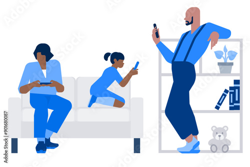 Smartphone addiction