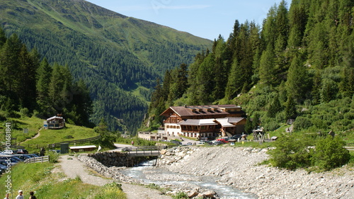 dolina, kalls, austria, wschodni tyrol, lato photo