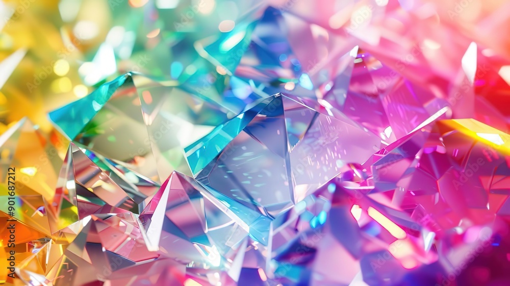 Rainbow Crystal Prism: A Spectrum of Colorful Geometry Rainbow Crystal Prism: A Spectrum of Colorful Geometry