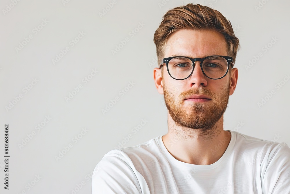 Portrait of Smiling Young Professional Web Developer Working in Colorful Studio Generative AI Portrait of Smiling Young Professional Web Developer Working in Colorful Studio Generative AI