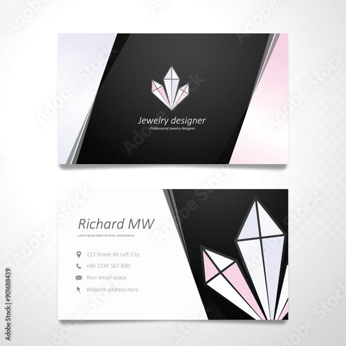 jewelry shop business card