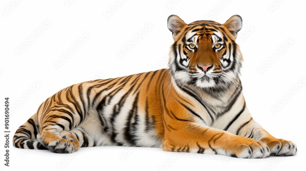 Fototapeta premium The Majestic Resting Tiger