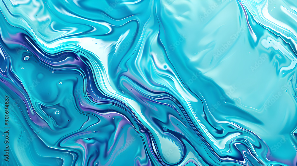 Abstract background mixing acrylic white and blue colors, alcohol paints. Beautiful banner template for wallpaper, backdrops and wallpapers Abstract background mixing acrylic white and blue colors, alcohol paints. Beautiful banner template for wallpaper, backdrops and wallpapers