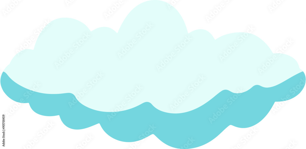 Hand drawn doodle vector illustration of Clouds Hand drawn doodle vector illustration of Clouds