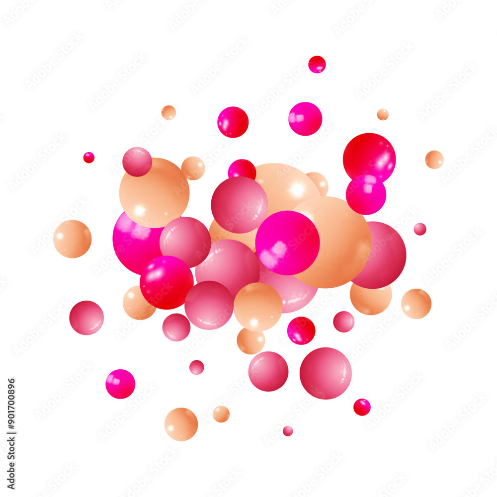 Realistic glossy gold bubbles isolated on white background. Oil drop. Golden ball. Vector texture. Abstract background. Vector photo frame. Colored balls. Eps 10 Realistic glossy gold bubbles isolated on white background. Oil drop. Golden ball. Vector texture. Abstract background. Vector photo frame. Colored balls. Eps 10