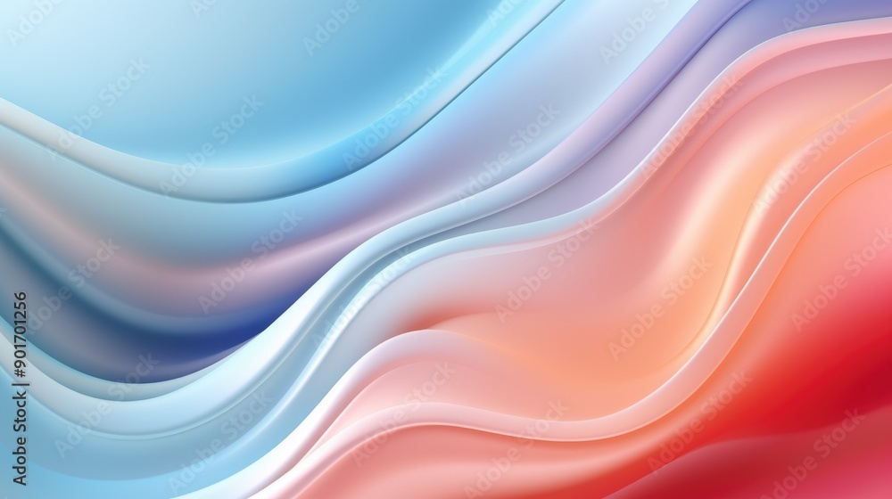 Gradient mesh background with fluid, flowing shapes Gradient mesh background with fluid, flowing shapes