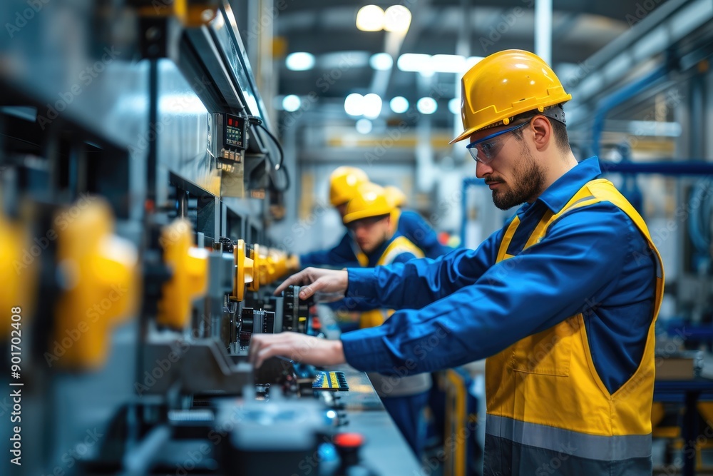 Innovative Production Line with Engaged Workers Innovative Production Line with Engaged Workers